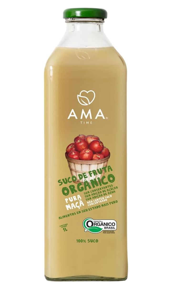 Suco Maçã Pera Orgânico Ama 1 litro